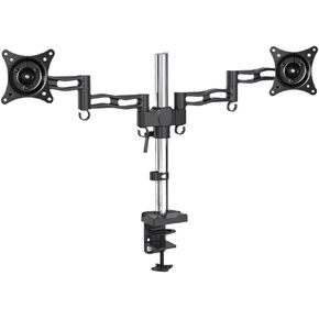 Dual Screen Monitor Bracket Left and Right Splicing Bracket D08C Clip Table Installation Industrial Computer Hanger Monitor Support Bracket