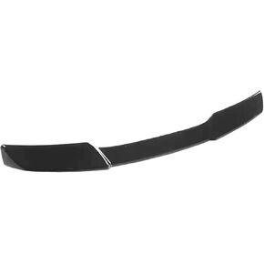 Compatible for Chevrolet Corvette C6 Base Z06 ZR1 2005-2013 ABS Plastic Carbon Fiber PaintedRear Trunk Lid Wing Spoiler Sports Accessories(Bright Black)