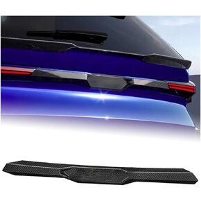 Real Carbon Fiber Middle Lip Panels Spoiler Wing Trunk Lip Compatible For BMW XM 2023 2024 2025(Frp)