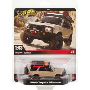 Hot Wheels Premium 1:43rd Scale Vehicle, Officially Licensed Replicas for Adult Collectors, Real Riders Tires, Metal/Metal Body & Chassis