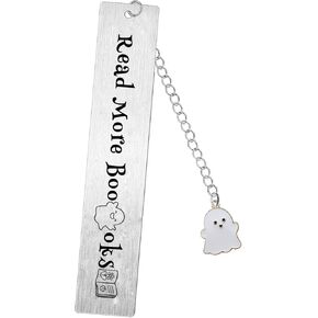 Funny Bookmarks Book Marker Reading Gifts for Women Spooky Boo Bookmark Halloween Gifts for Women Book Lover Gift Friendship Gifts for Best Friend Bookmarks Valentines Gifts for Couple Bookmark