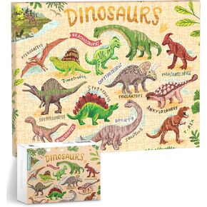 Canvas Wall Art Puzzles for Adults - Olivia Gibbs - Roardinos Unique Gift & Home Décor with Plastic Jigsaw Puzzle Artwork for Living Room Bedroom [HN1369]