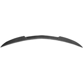 Cs Style Carbon Fiber Print Rear Trunk Spoiler Wing ABS for Cadillac for CT5 Sport/V 2020-2021 1pc Smooth 84805887 84805883