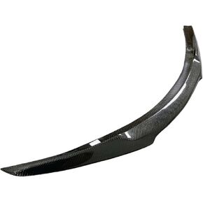 Q60 Rear Trunk Spoiler Tail Trunk Lid Boot Lip Wing Sundial Style Carbon Fiber Compatible for Infiniti Q60 Rear Trunk Spoiler Wing 2018-(Bright Black)