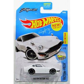 Hot Wheels 2017 Factor Fresh Fugu Z Custom Datsun 240Z 76/365, White