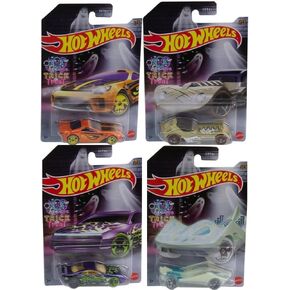 Hot Wheels 2022 Halloween Special Release with 4 Diecast Vehicles