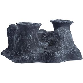 Saim Aquarium Cave Fish Tanks Decoration Simulate Tube Fish Cave Hideout, Resin Fish Tube Viewing Tunnel for Betta Fish Tank Decor, Shrimp Tank Accessories Cichlid Caves