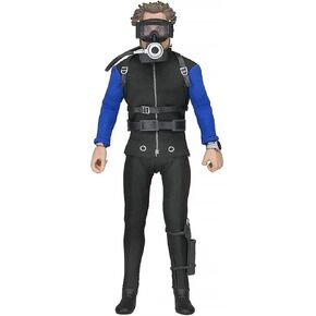 NECA Jaws Shark CAGE Hooper 8IN Clothed Action Figure