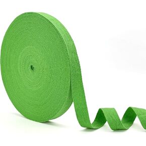 Cotton Twill Tape Ribbon - 100 Yards 3/4inch, 20 Colors Webbing Straps Herringbone Tape for Sewing, Crafts,Ties,Decoration Overlocked Edges, Non-Fadings DIY, Clothing,Fabric Trim(Mixed)