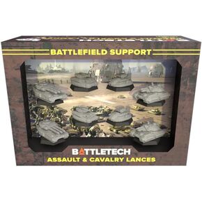Catalyst Game Labs BattleTech: Battlefield Support - Assault & Cavalry Lances - Strategy Board Game - for 2+ Players and Ages 14+
