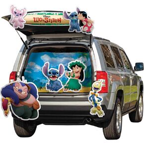 Disney Lilo & Stitch Treat Your Trunk Kit, Official Disney Trunk or Treat Car Decoration Set