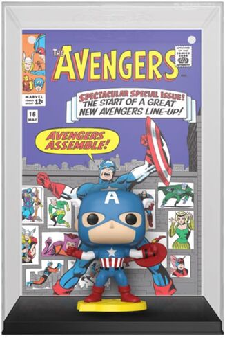 Captain America - Avengers #16 Marvel Pop! الغلاف الهزلي in Saudi Arabia