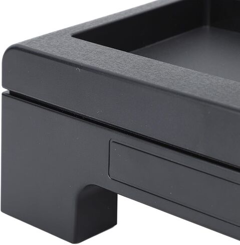 Pilipane Computer Monitor Stand Riser Adjustable Desk Organizer with USB Hub Ergonomic Height Adjustment for Home Office Workspace Black 52 x 23 x 7.5cm in Saudi Arabia