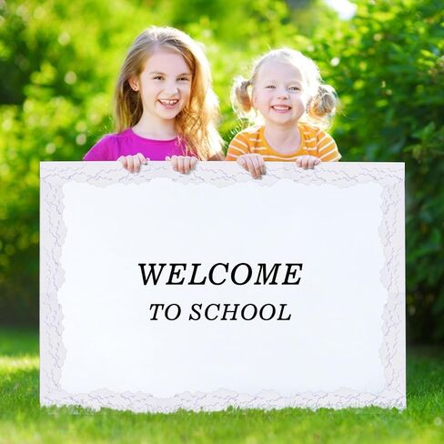 Awizom 75.6 قدم Sky Cloud Bulletin Boards Borders Clouds White Die Die Cut Trim Border Sky Clouds Decortings for Back to School Blackboard Chalkboard Home Office Window Decor in Saudi Arabia