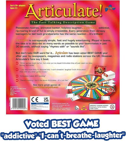 5019150000056 Articulate Family Board Fast Talking Description Game, Multi in Saudi Arabia