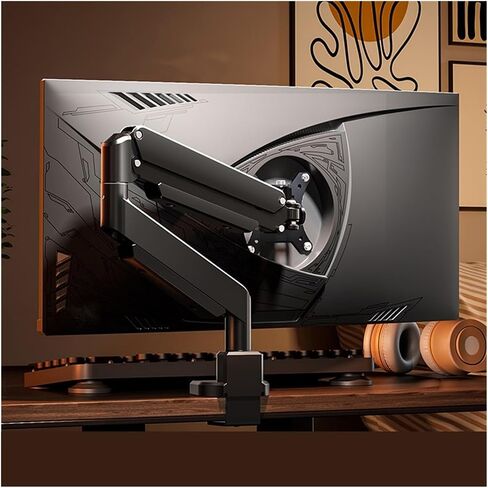 Large Load-Bearing Monitor Stand Robotic arm Display Stand Base Large Screen Cantilever Stand G02 snap-on Type(X2 White) in Saudi Arabia