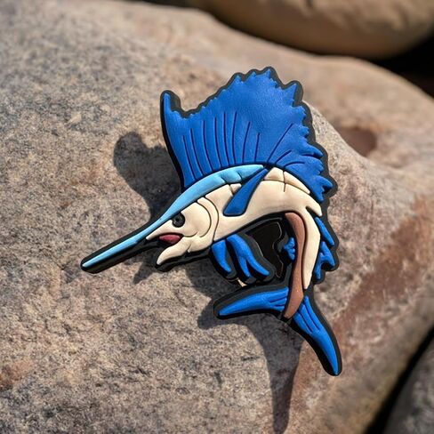 Hammerhead Shark Crocs Charm - Realistic Shark Accessorie For Crocs, Clogs and Shoes. Perfect for Kids, Boys and Fisherman Alike. in Saudi Arabia