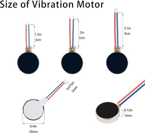 30 قطعة محرك اهتزاز DC3V 12000 دورة في الدقيقة محرك اهتزاز صغير محرك اهتزاز للهاتف الخليوي إصلاح الأجهزة الإلكترونية لوحة واحدة أجهزة الكمبيوتر الفصول الدراسية مشروع الخشن الروبوتات كابل 2in in Kuwait