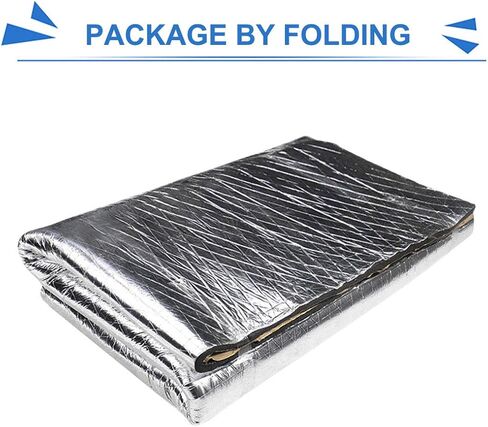 uxcell 197mil 16.36sqft Noise Sound Deadener Deadening Insulation Mat 60x40 Inches for SUV Car in Kuwait