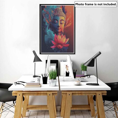 Yomiie 5D Black Cats Diamond Painting Kits for Adults, Paint with Diamonds Art Animal Flowers DIY Full Round Drill Kits, Embroidery Rhinestone Diamond Crystal Craft Canvas Home Wall Decor 30x40 cm in Kuwait