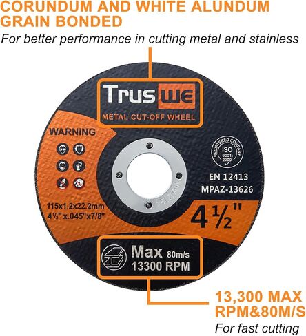 Cut Off Wheels 25 Pack,6 Inch,Metal and Stainless Steel Cutting Wheel for Angle Grinder,Ultra Thin Cutting Disc Cut-Off Wheel (25 PCS 6 x .045 x 7/8 inch Cut Off Wheels) in Saudi Arabia