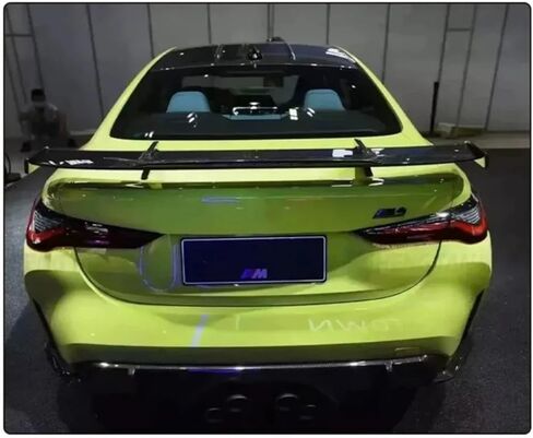 جناح خلفي من ألياف الكربون الجاف المتوافقة مع BMW M3 G80 M4 G82 G83 2021+ MP نمط الألياف الكربون زعانف المفسد الخلفي المفسد (ألياف الكربون الجاف) in Kuwait