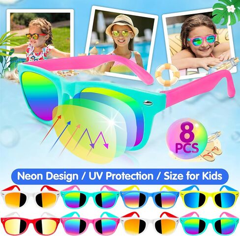 LINAYE Beach & Pool Party Favors - Kids' Summer Toys Bulk Including Beach Balls, Sand Buckets, Sunglasses, Drinking Straws, Bubble Wands Beach & Pool Party Supplies in Saudi Arabia