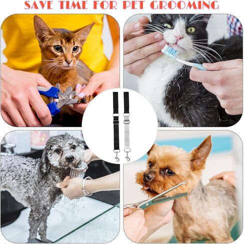 Pet Dog Groomers Helper Grooming Loop Extension Strap, Adjustable Secure Stable Loop Extender Fixed Bathing Restraint Leashes for Small Medium & Large Dog, Grooming Arm Accessories for Groom Table in Saudi Arabia