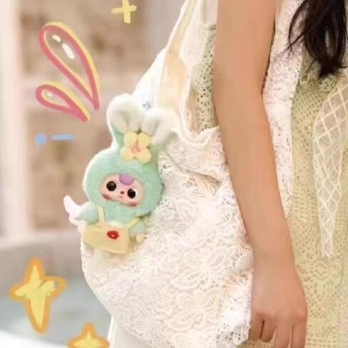 CALEMBOU Plush Doll Blind Box, 7'' Cute Stuffed Animal Fruits Plush Toys, Kawaii 1 of 6 Possible Mystery Collectible Toys Cute Soft Animals Charm Birthday Gifts (Cute Bunny Series) in Saudi Arabia