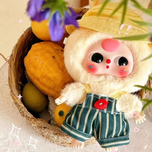 CALEMBOU Plush Doll Blind Box, 7'' Cute Stuffed Animal Fruits Plush Toys, Kawaii 1 of 6 Possible Mystery Collectible Toys Cute Soft Animals Charm Birthday Gifts (Cute Bunny Series) in Saudi Arabia