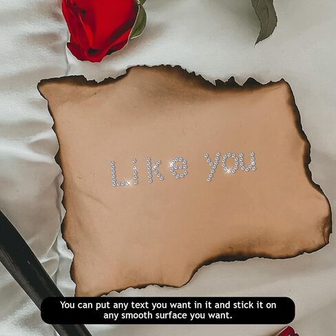 Xindojuz 5 Sheets Rhinestone Letters, Glitter Self Adhesive 10 Numbers and 26 Alphabet Stickers, Bling Crystal Iron on Letters for Clothing Graduation Cap Decorations Stick on Gemstone (White, 0.7 In) in Kuwait