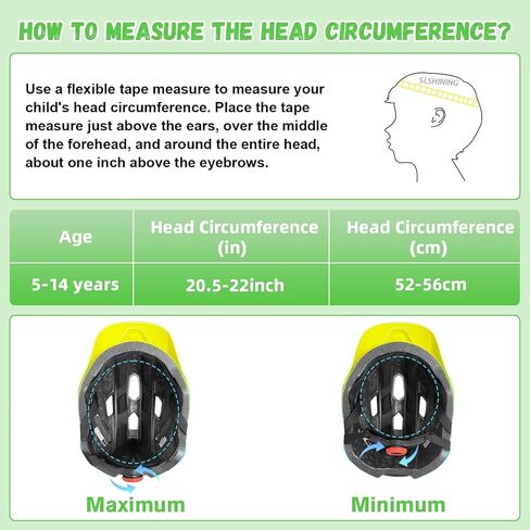 Kids Bike Helmet for Boys Girls: Helmet for Toddler & Kid 3-14 with 64-Pattern LED Light Kids Helmets Multi-Sport Protection in Kuwait