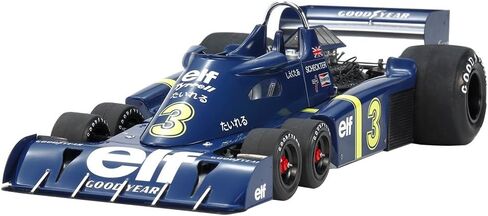 Tamiya 20058 1/20 Tyrrell P34 Six Wheeler Plastic Model Kit ، مع أجزاء محفورة للصور in Saudi Arabia