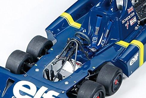 Tamiya 20058 1/20 Tyrrell P34 Six Wheeler Plastic Model Kit ، مع أجزاء محفورة للصور in Saudi Arabia