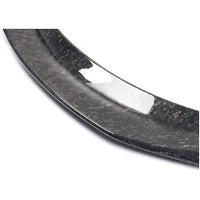 Compatible for Porsche Boxster 981 2013 2014 2015 2016 Rear Trunk Spoiler Wing Rear Trunk Big Spoiler Lip Wing Carbon Fiber/FRP Black(Forged Carbon)