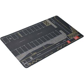 DYNWAVE Rolled up/64 Scale Parking Lot Mouse Pad Collectible Gift Nonslip Miniature Vehicle Scene Display Mini Car Garage Scene Mat in Saudi Arabia