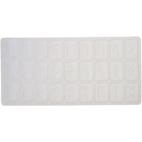 Rune Stone Silicone Mould,Symbol Epoxy Resin Casting Mould Creative Resin Mould for Earring Pendants Jewelry DIY Crafts Making
