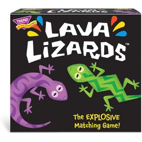 TREND enterprises Lava Lizards Three Corner Strategy Game Family-Friendly Card Games