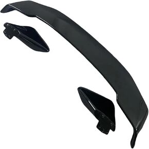 Compatible For Honda CRZ CR-Z ZF1 MU Style ASB Rear Trunk Spoiler Wing Lip Diffuers Trim Parts BodyKits(Silver)
