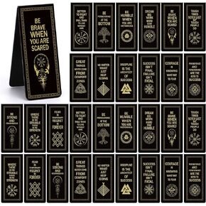 Bible Verse Magnetic Bookmarks - 30 PCs Christian Scripture Inspirational Aesthetic Book Marks Catholic Religious Motivational Book Marker Prayer Page Clips Reading Women Men Church Gifts