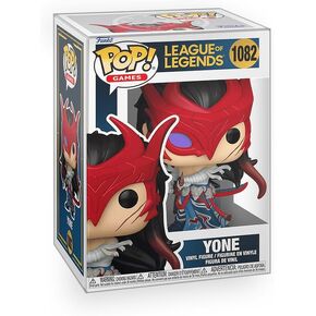 Pop League of Legends - Yone Vinyl Figure Included with Box Protector Compatible for Funko