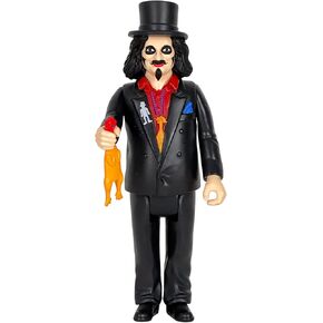 Svengoolie Retro-Style 3.75-Inch Action Figure for Adults with Rubber Chicken | 5 Points Articulation