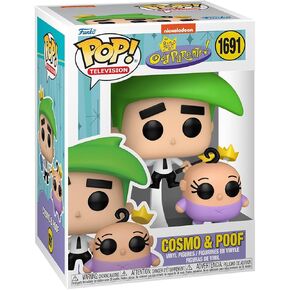 Funko Pop&Buddy: Fairly Odd Parents - Cosmo and Poof - Collectable Vinyl Figure - Gift Idea - Official Merchandise - Toys for Kids & Adults - Cartoon/Animation Fans