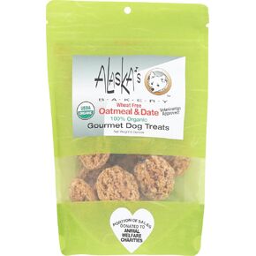 ALASKA'S ORGANIC WF OATMEAL & DATE DOG BISCUITS, 6 OZ in Saudi Arabia