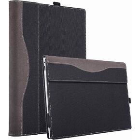 Laptop Case Cover for Hp ProBook X360 435 G7 G8 G9 G10 13.3 inch 2023-2020 [Do Check Model] Detachable Notebook Sleeve Computer Bag Protective PU Shell with Pen Holder (red Wine)