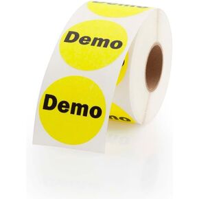 LabelValue.com | Demo Label - 500 1.5" Round Stickers