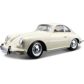 Bburago B18-22079I 1961 Porsche 356B Coupe Diecast Model Kit, 1:24 Scale