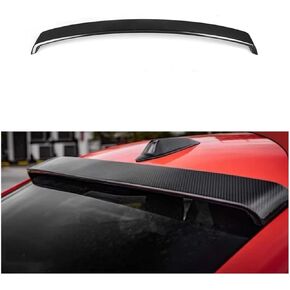 Compatible for BMW 2 Series G42 M2 G87 M240 2022 MP Style Carbon Fiber Tail fins Rear Trunk Spoiler Guide Wing Rear Wing Car Trunk Diverter(Dry Carbon Fiber)