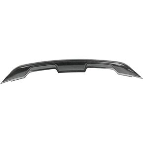 Compatible for Ford Mustang 2015-2020 GT500 Style ABS Glossy Black Carbon Fiber Look Rear Wing Trunk Lip Spoiler Body Kits(Carbon Fiber Look)