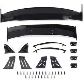 RC Car Accessories Compatible with 1/10 RC for Racing Drift Car Upgrade Parts Accessories for Universal Rear Wings Drift Road Body Spoiler Wing